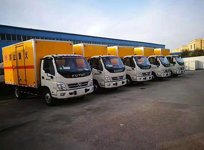 中平镇爆破器材运输车